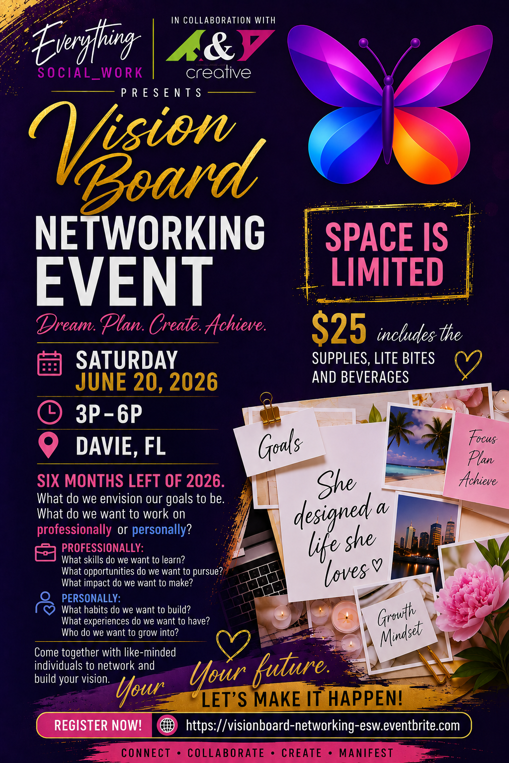 Vision Board Networking Party