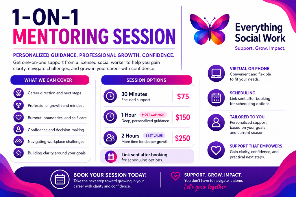 1-on-1 Mentoring Session