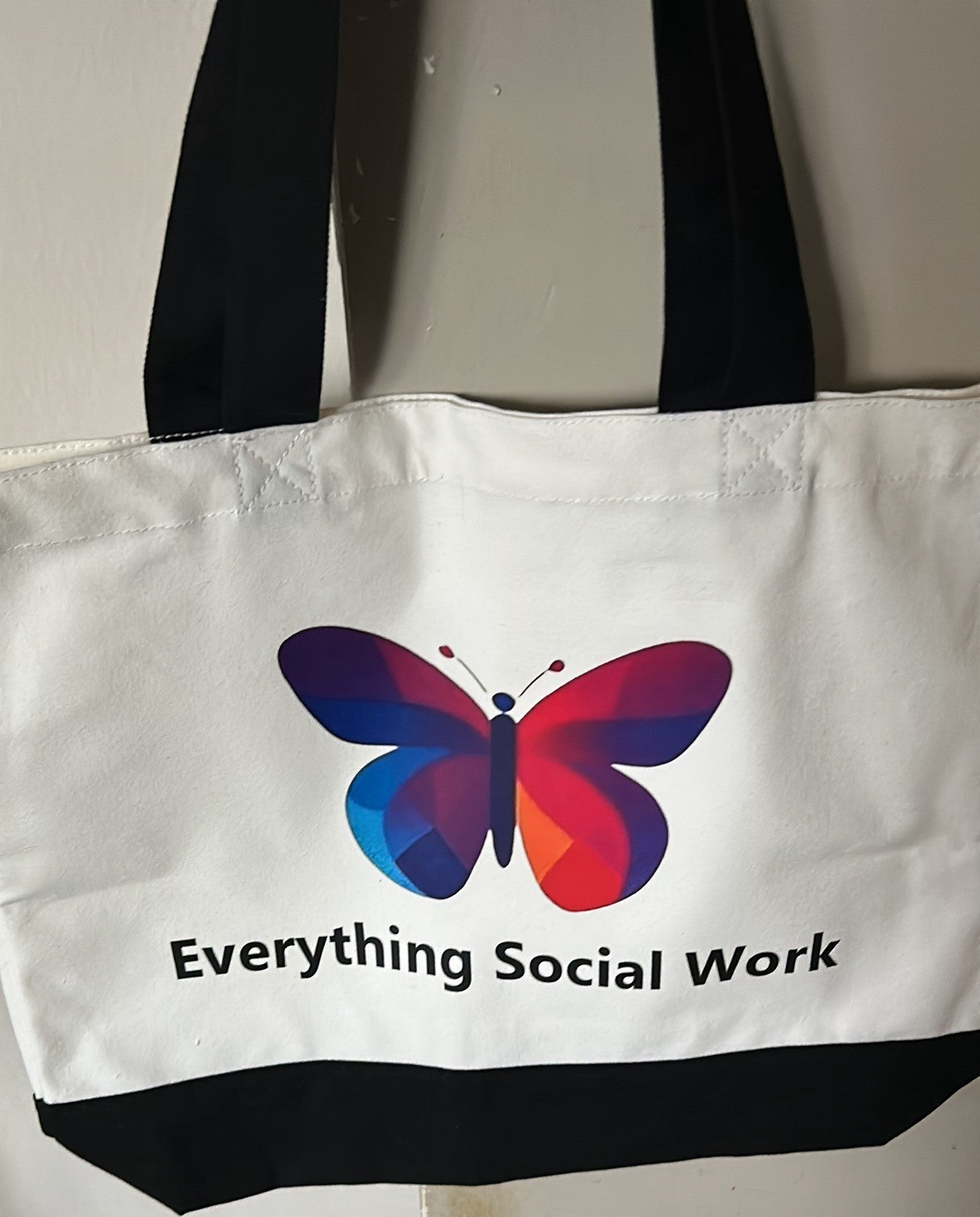 Black & White Tote Bag